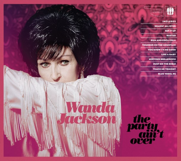 Wanda Jackson-The Party Ain't Over (cover art)