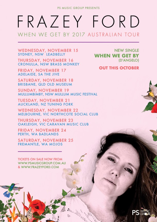 Tour Poster - Frazey Ford 'When We Get By' 2017 Australian Tour (1) (1)